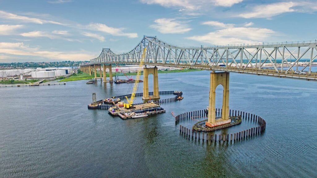 outerbridge crossing fender system background